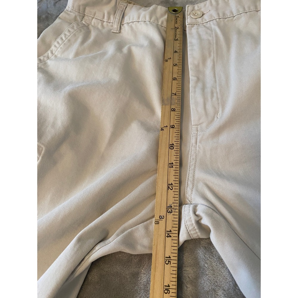 Arizona Cargo Pants 38x30 Khaki Tan Relaxed Straight Leg Cotton Utility Skater - Picture 9 of 10